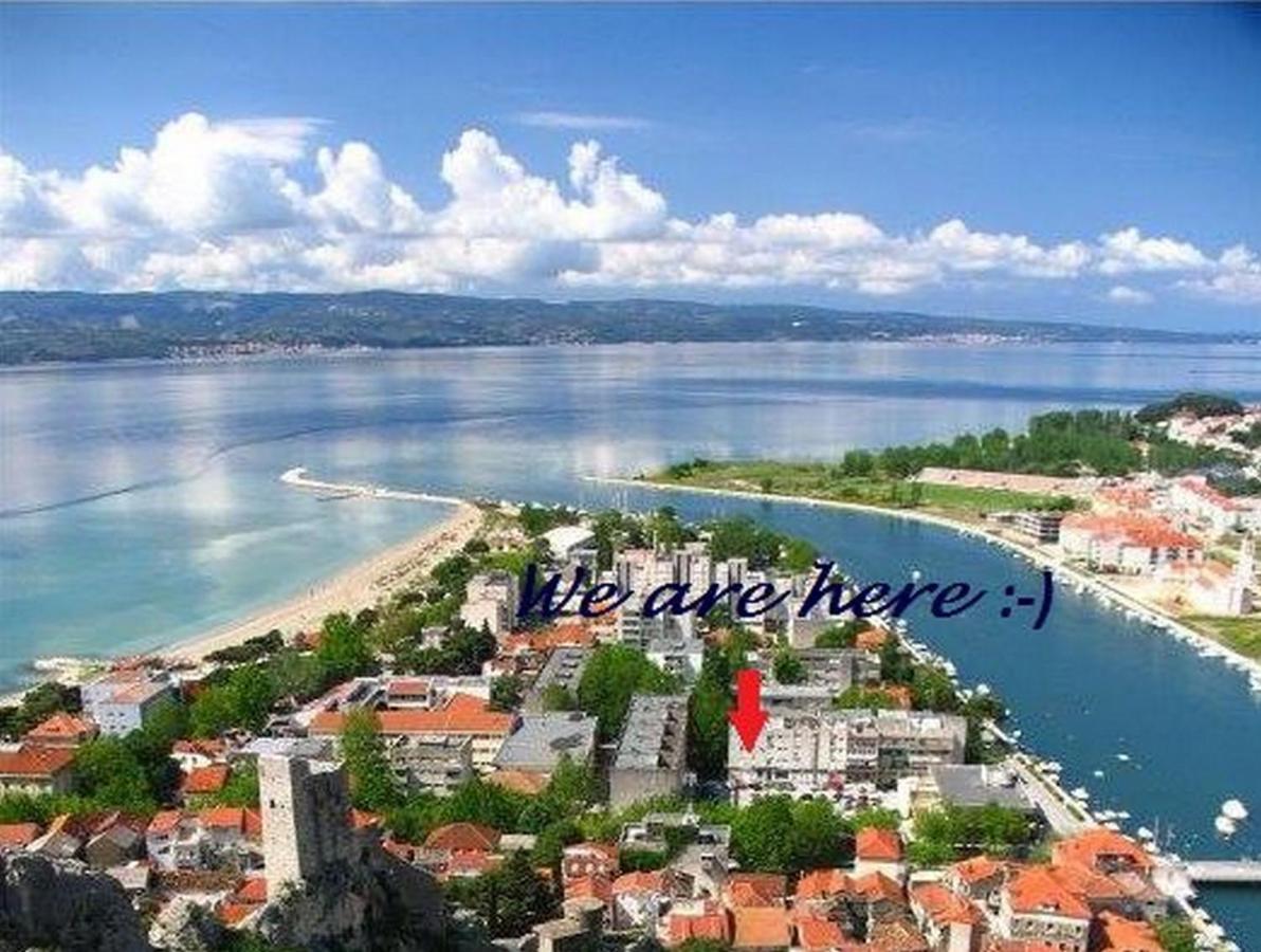 Apartment Vicko Omiš Dış mekan fotoğraf